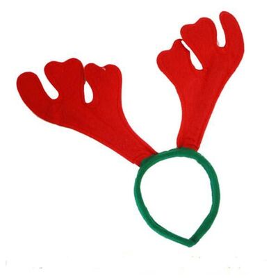 Шлем держателя Antlers способа - вспомогательное оборудование костюма ушей Rindeer плюша для партии