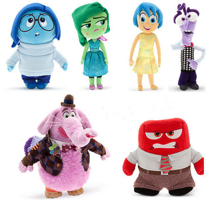 Внутри - вне плюш Дисней шаржа Toys тоскливость с синью 28cm