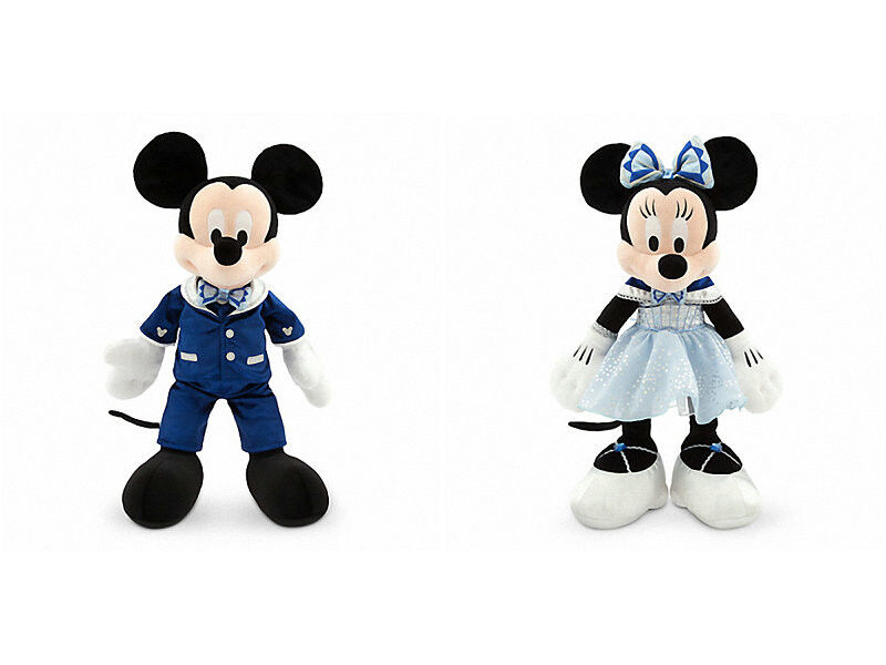 Мышь Mickey плюша торжества диаманта Диснейленд и мышь Минни