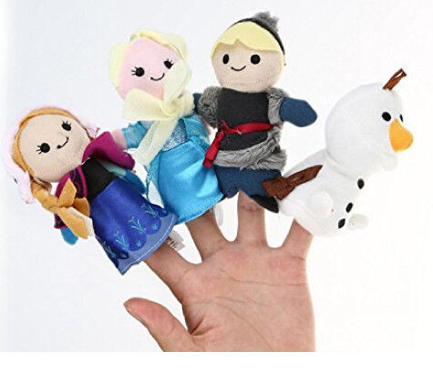 Симпатичный плюш шаржа Toys замороженные мягкие марионетки перста для подарков и награды промотирования