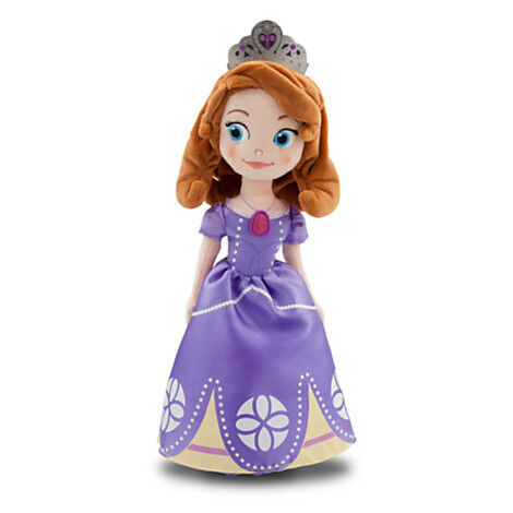 Игрушки голубой мягкой куклы плюша Princess Софии малые заполненные для маленьких девочек