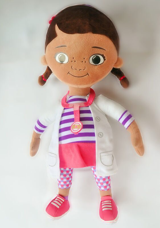 Персонализированный плюш Дисней Toys шарж Doc McStuffins заполненный для девушок